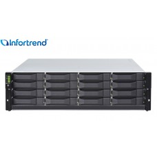 Gabinete de expansão Rackmount Infortrend modelo JB 316R com 16 baias para discos SAS e SATA