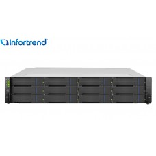 Gabinete de expansão Rackmount Infortrend modelo JB 3012RA com 12 baias para discos SAS e SATA