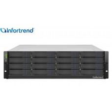 Gabinete de expansão Rackmount Infortrend modelo JB 3016SA com 16 baias para discos SAS e SATA