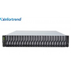 Gabinete de expansão Rackmount Infortrend modelo JB 3024SB com 24 baias de 2.5" para discos SAS e SATA