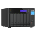 Qnap TVS-h674T Thunderbolt 4 | Storage NAS 2.5 Gigabit Ethernet | com 6 baias