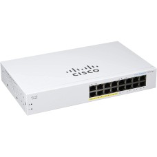 Cisco CBS110-16PP | Swich não gerenciavel | 16 portas Gb Ethernet 