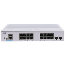 Cisco CBS250-16T-2G | Switch Inteligente | 16 portas Gb Ethernet 