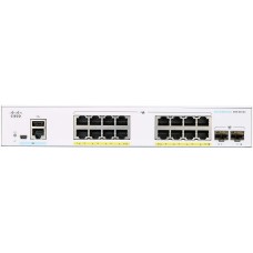 Cisco CBS350-16P-2G  | Switch Inteligente | 16 portas Gb Ethernet SFP PoE