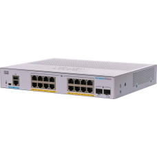 Cisco CBS350-16P-E-2G  | Switch Inteligente | 16 portas Gb Ethernet SFP PoE