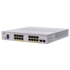 Cisco CBS350-16T-2G  | Switch Inteligente | 16 portas Gb Ethernet SFP