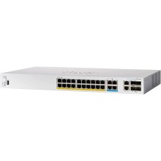 Cisco CBS350-24MGP-4X  | Switch Inteligente PoE | 20 portas Gb Ethernet e 4 portas 2.5 Gb Etherne