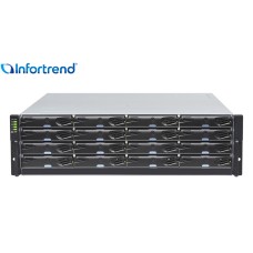 EonStor DS 1016R2L Infortrend - 3U Enterprise - Storage SAN com 16 Baias SAS e SATA | Controlador Redundante