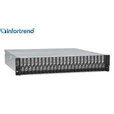 EonStor DS 1024R2CB Infortrend - 2U Enterprise - Storage SAN com 24 Baias de 2.5"  SAS e SATA - Controlador Redundante