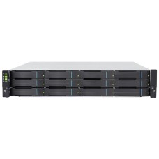 EonStor GS 3012R2C Gen2 Infortrend - 2U Enterprise - controladora redundante - Storage NAS / SAN com 12 Baias SAS e SATA