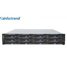 Gabinete de expansão Rackmount Infortrend modelo JB 3012S com 12 baias para discos SAS e SATA