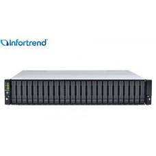 Gabinete de expansão Rackmount Infortrend modelo JB 3025RBA com 25 baias de 2.5" para discos SAS e SATA