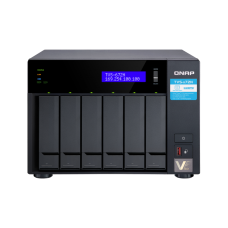 Qnap TVS-672N Storage NAS 6 baias, 5 Gb Ethernet | Deduplication