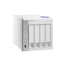 | Qnap | TS-431P | Storage NAS | 4 baias | discos SATA |