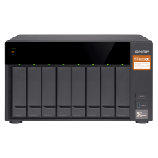 Qnap TS-832x , Storage NAS com 8 baias até 112 TB e Tiering 