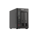 Qnap TS-253E Storage NAS 2 bay SATA3 e 2 portas 2.5 Gigabit Ethernet