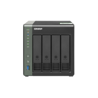 Qnap TS-431KX | Storage NAS | 4 baias hot swap | 1/10 Gigabit Ethernet