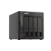 Qnap TS-453E Storage NAS 4 bay  4 portas Gb Ethernet até 80 TB