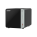Qnap TS-462A Storage NAS com porta 2.5 Gb Ethernet e 4 baias | 2 slots SSD M.2 NVMe para cache Qnap TS-462A Storage NAS com porta 2.5 Gb Ethernet e 4 baias | 2 slots SSD M.2 NVMe para cache