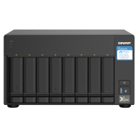 Qnap TS-832PX | 8 bay hot swap | Storage NAS 2.5 Ethernet | Servidor de Arquivos |Tiering ou Cache