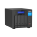 Qnap TVS-h474 - Intel Pentium  - ZFS -Storage 4 baias até 80 TB - com desduplicação