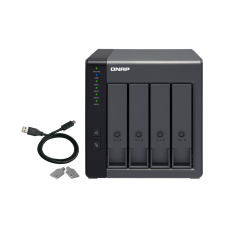 Qnap TR-004 | unidade de expansão JBOD com 4 baias | conexão USB 3.2 Gen 2