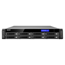 Qnap TS-879U-RP | Storage 8 bay rack | INte i3 Dual Core | 4 portas Gb Ethernet