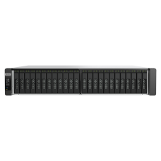Storage Qnap ES2486AFdc Xeon |Controlador Duplo Ativo-Ativo|All Flash NVMe 24 baias | portas 10 GBe SFP+