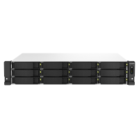 Qnap TS-1264U-RP |Storage Rack NAS 12 baias| Intel Quad Core