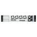 Storage Qnap TS-h1065eU-RP Intel Quad Core 10 baias e 2 portas 2.5 Gb Ethernet
