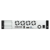 Storage Qnap TS-h1073BXeU com 10 baias | AMD Ryzen - portas 2.5 e 10 Gigabit Ethernet