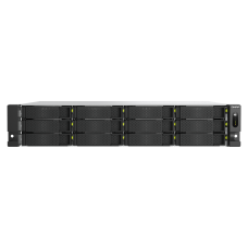 Storage Qnap TS-h1465U-RP Intel Quad Core 14 baias e 2 portas 2.5 Gb Ethernet