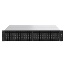 Qnap TS-h2490FU  | Storage All Flash Array | Rack 24 baias | ZFS | U.2 NVMe