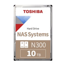 N300 NAS Disco Rigido 3.5" Toshiba de 10 TB | HDWG11AXZSTA |  SATA3 - 7200 RPM - 256 Mb cache  